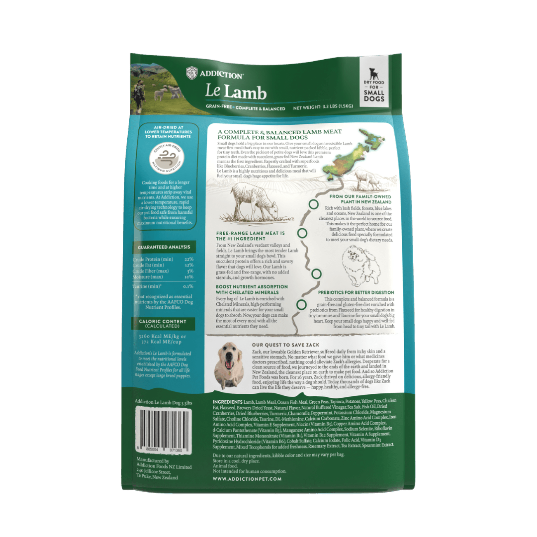 放牧羊肉小顆粒犬糧1.5kg - AF71360 - ADDICTION愛德勝