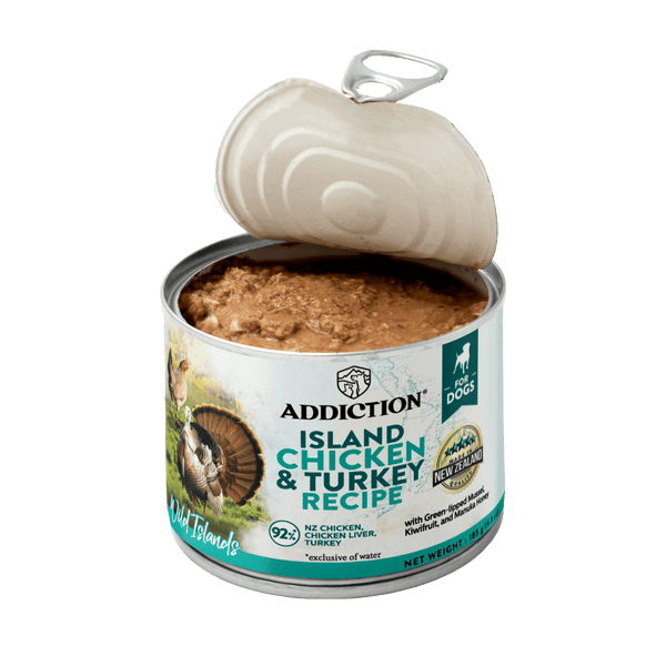 珍島系列島海雙雞饗宴犬罐 185g - WI00191 | ADDICTION愛德勝