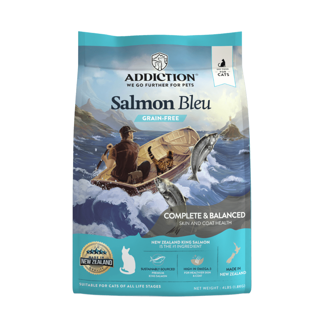 無榖帝王鮭魚貓糧1.8kg, 4.5kg - AF70677 - ADDICTION愛德勝