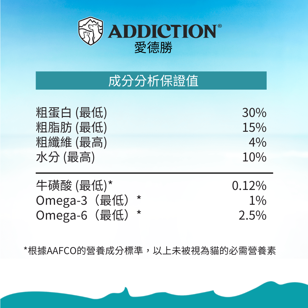 無榖帝王鮭魚貓糧1.8kg, 4.5kg - AF70677 - ADDICTION愛德勝