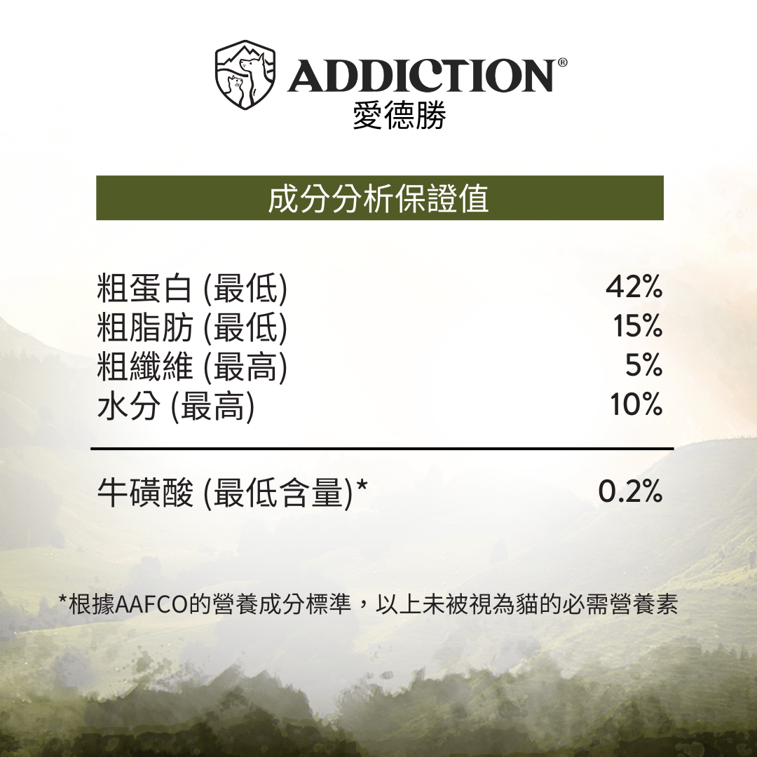 珍島系列高地畜牧貓糧1.8kg, 4.5kg - WI79274 - ADDICTION愛德勝