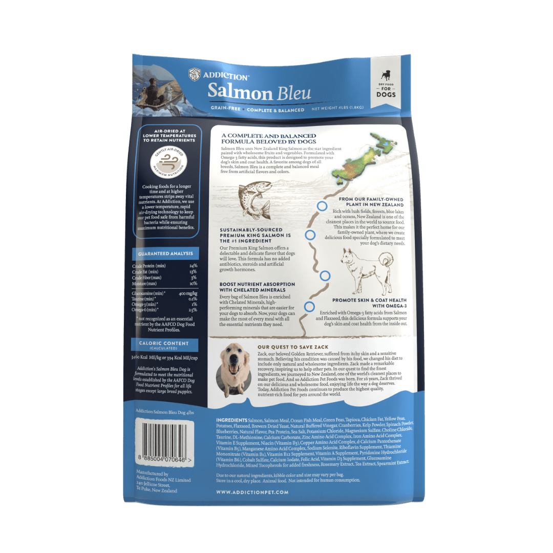 無榖帝王鮭魚犬糧1.8kg , 9kg , 15kg - Addiction Pet Taiwan