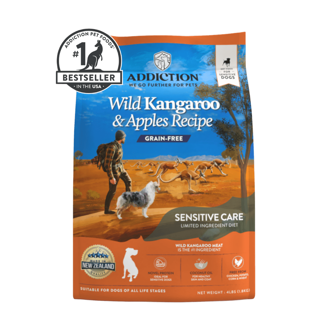 無榖澳洲袋鼠犬糧1.8kg , 9kg - Addiction Pet Taiwan