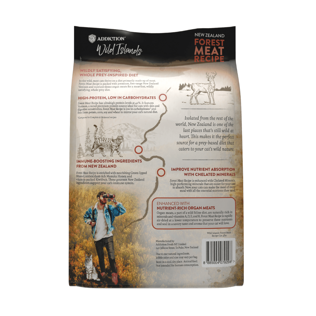 珍島系列森林紅肉貓糧1.8kg，4.5kg - WI79298 - ADDICTION愛德勝