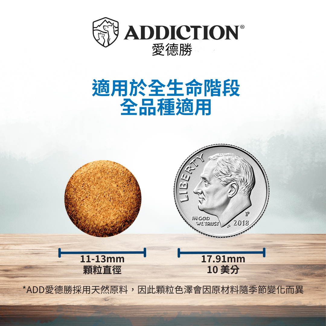 珍島系列深海盛宴犬糧1.8kg，9kg - WI79113 - ADDICTION愛德勝