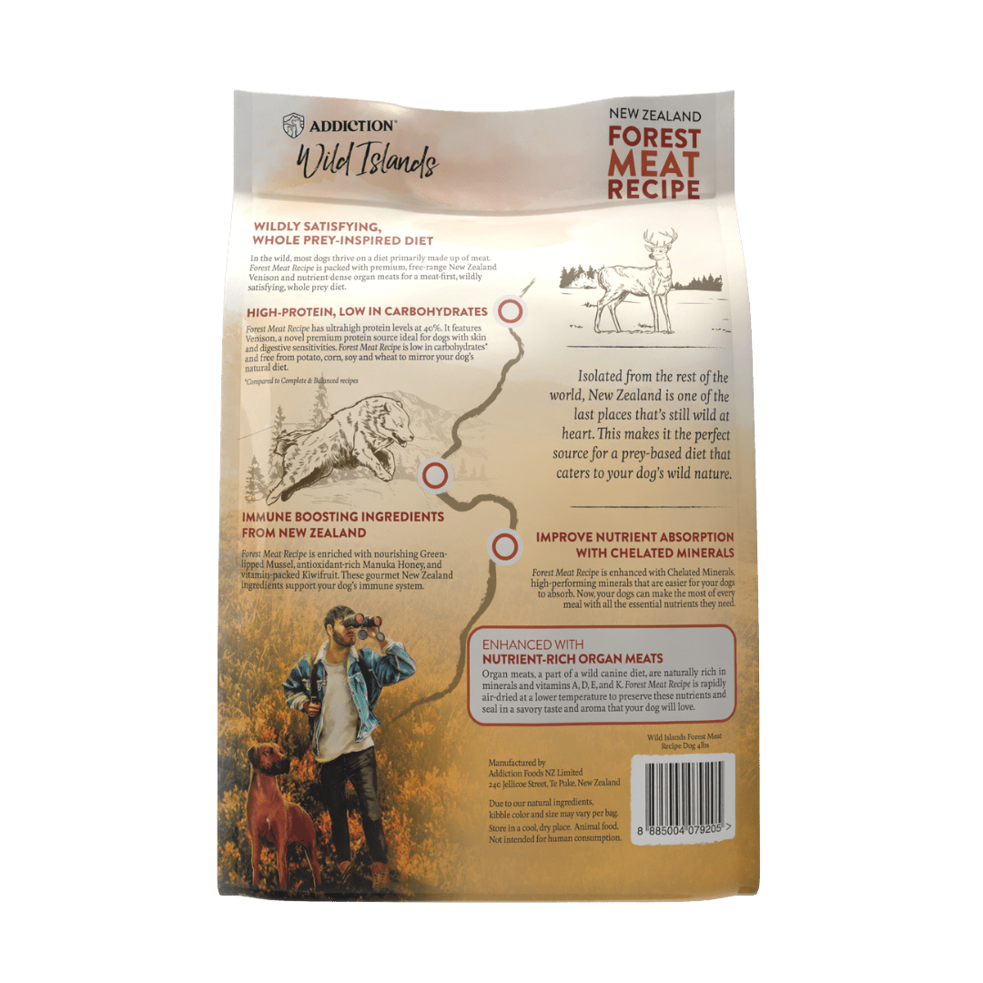 珍島系列森林紅肉犬糧1.8kg，9kg - WI79205 - ADDICTION愛德勝