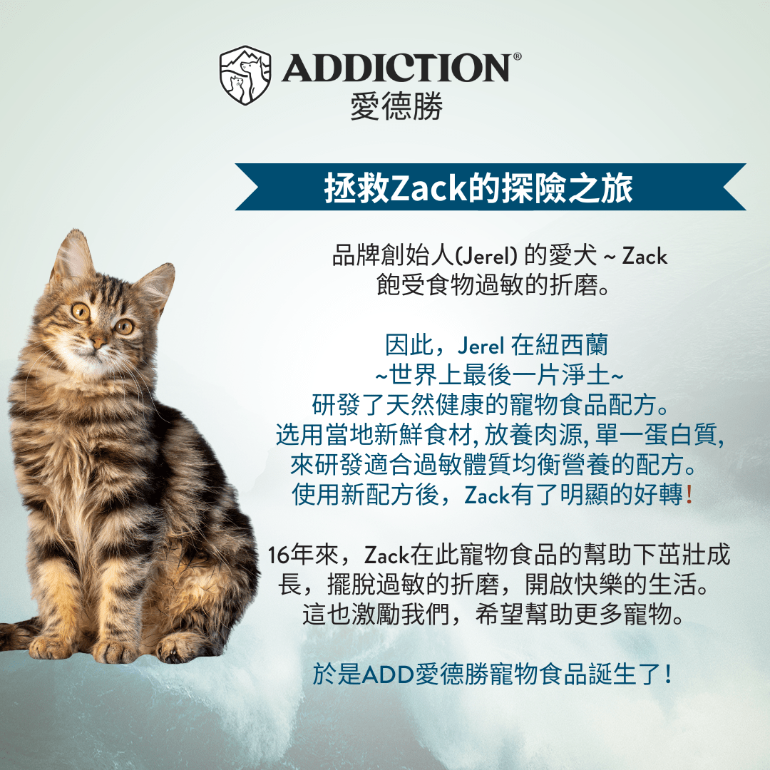 珍島系列尊爵鮭魚饗宴貓罐85g - WI00160 - ADDICTION愛德勝