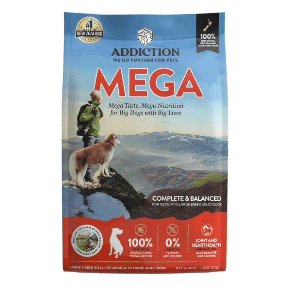 MEGA全齡犬糧 9kg、20kg - AF72084 | ADDICTION愛德勝